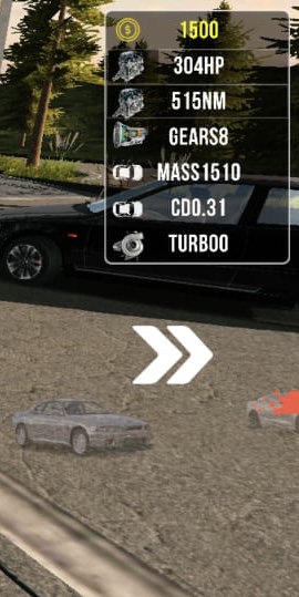 picture showing the different engine customization options in car parking multiplayer mod apk