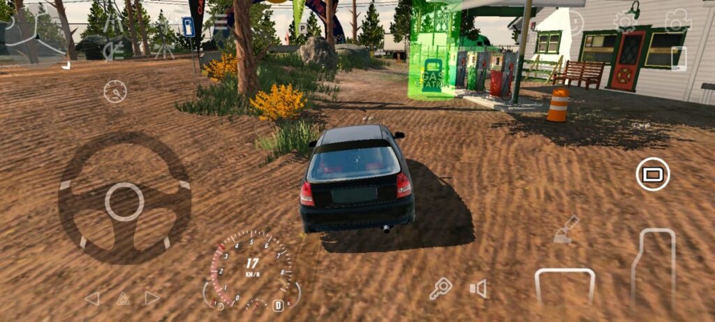 picture showing the multiplayer driving mode in car parking multiplayer mod apk