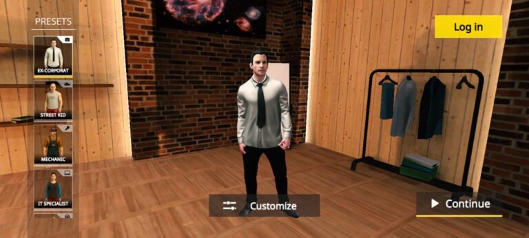 picture showing the different character customization options in car parking multiplayer mod apk