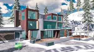 image showing a house in car parking multiplayer mod apk game